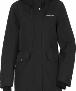 DIDRIKSONS Erika 2 Parka Femme, noir