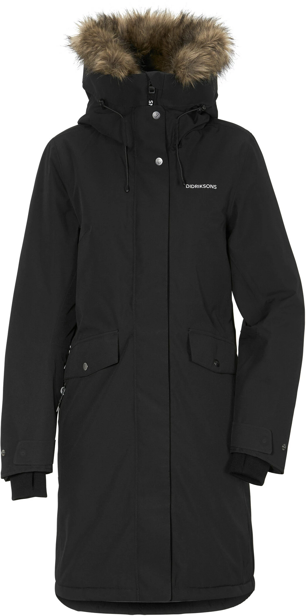 DIDRIKSONS Erika 2 Parka Femme, noir
