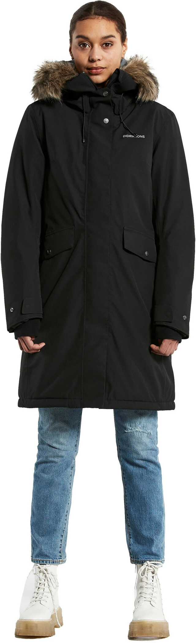 DIDRIKSONS Erika 2 Parka Femme, noir – Image 5