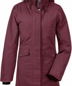 DIDRIKSONS Erika Parka Femme, rouge