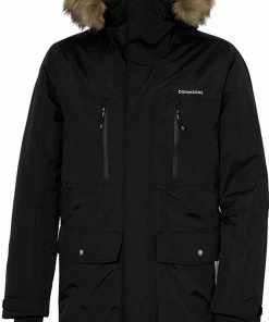 DIDRIKSONS Fredrik Parka Homme, noir