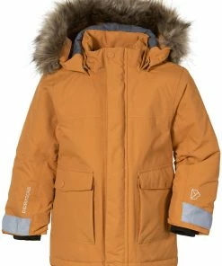 DIDRIKSONS Kure 4 Parka Enfant, orange