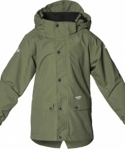 Isbjörn of Sweden Cyclone Parka Hard Shell Enfant, vert