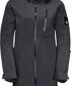 Jack Wolfskin 365 Fearless Parka Femme, gris