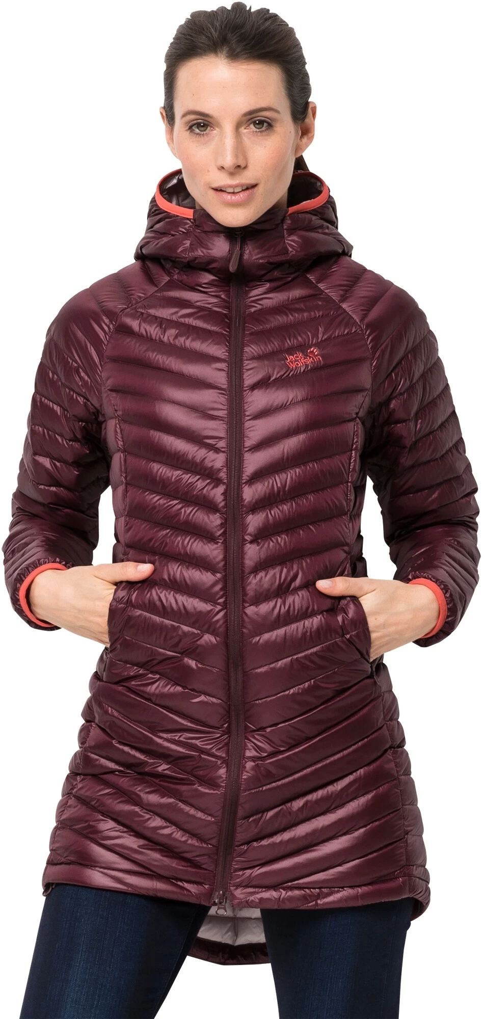 Jack Wolfskin Atmosphere Manteau Femme, bleu â Image 3