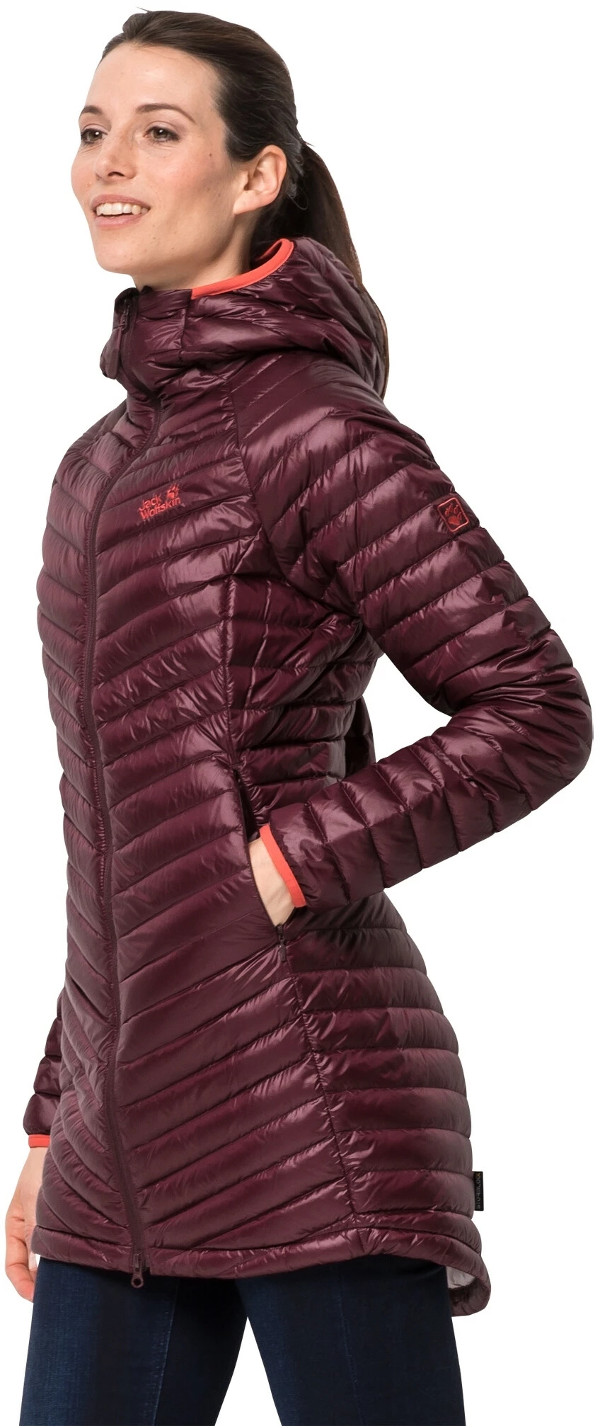 Jack Wolfskin Atmosphere Manteau Femme, bleu â Image 5