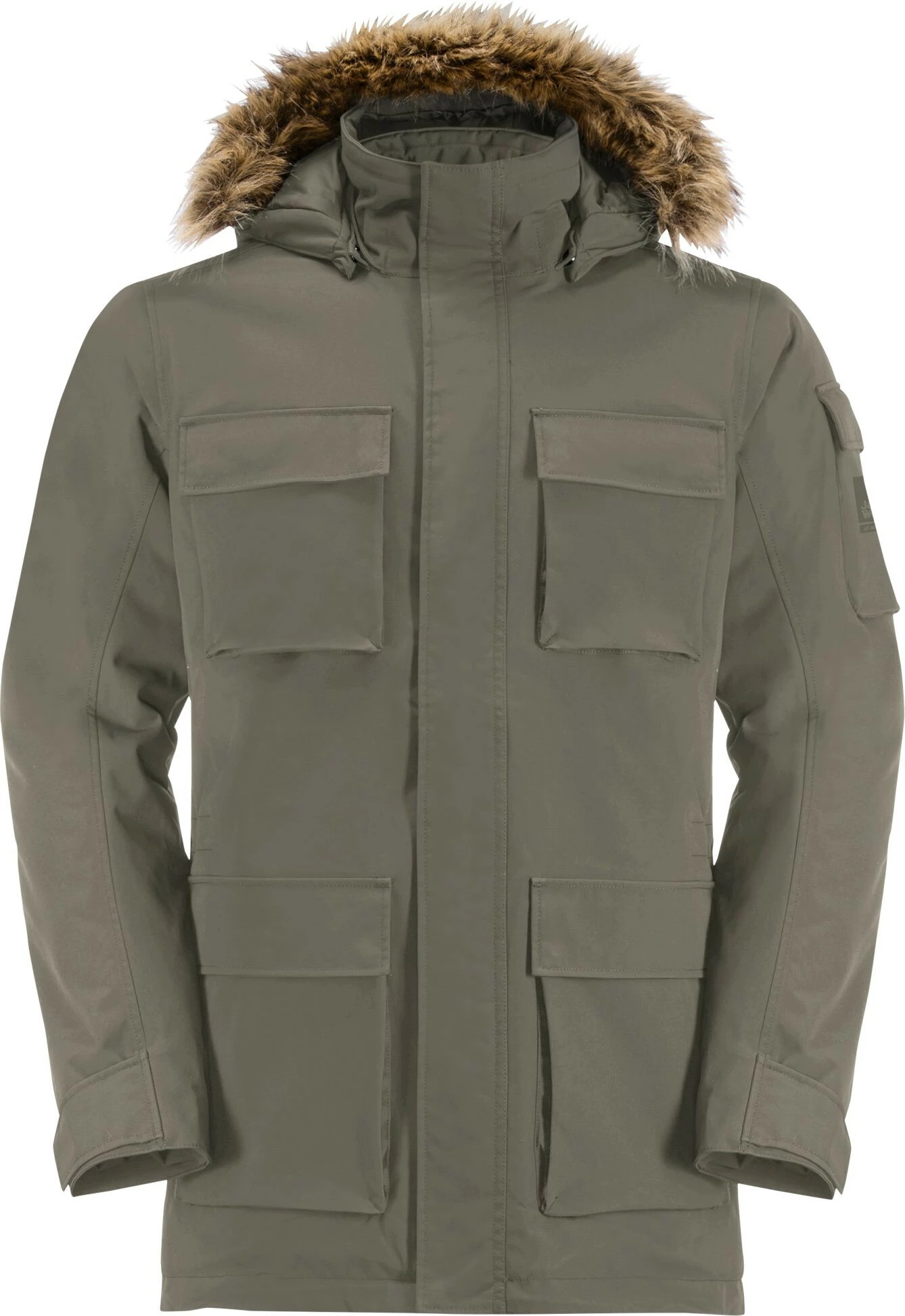 Jack Wolfskin Glacier Canyon Parka Homme, bleu