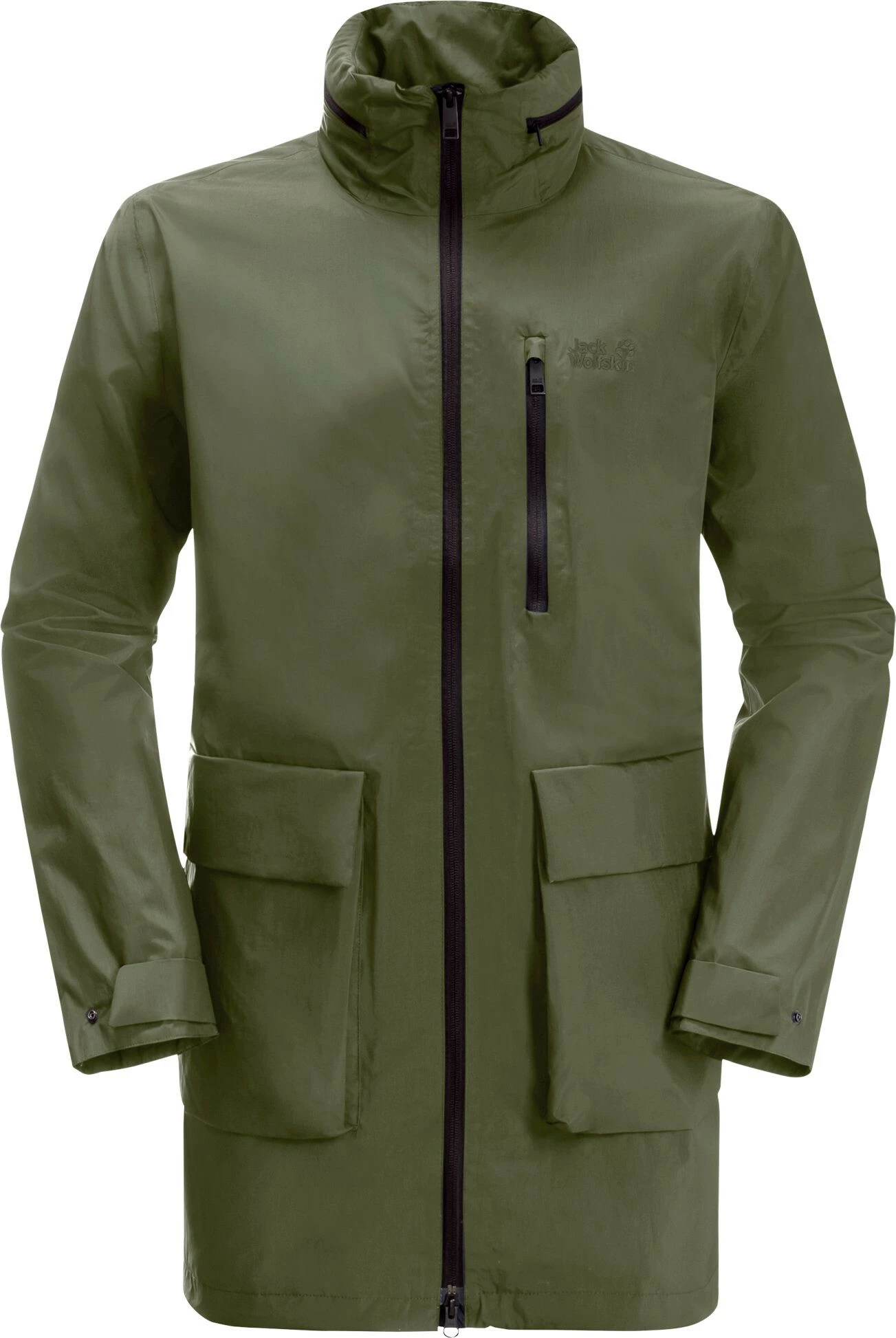 Jack Wolfskin Norden Port Parka Homme, vert