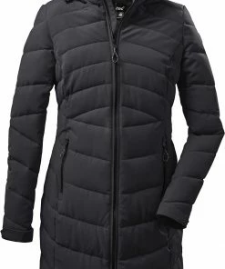 Killtec KOW 164 Parka matelassée Femme, noir