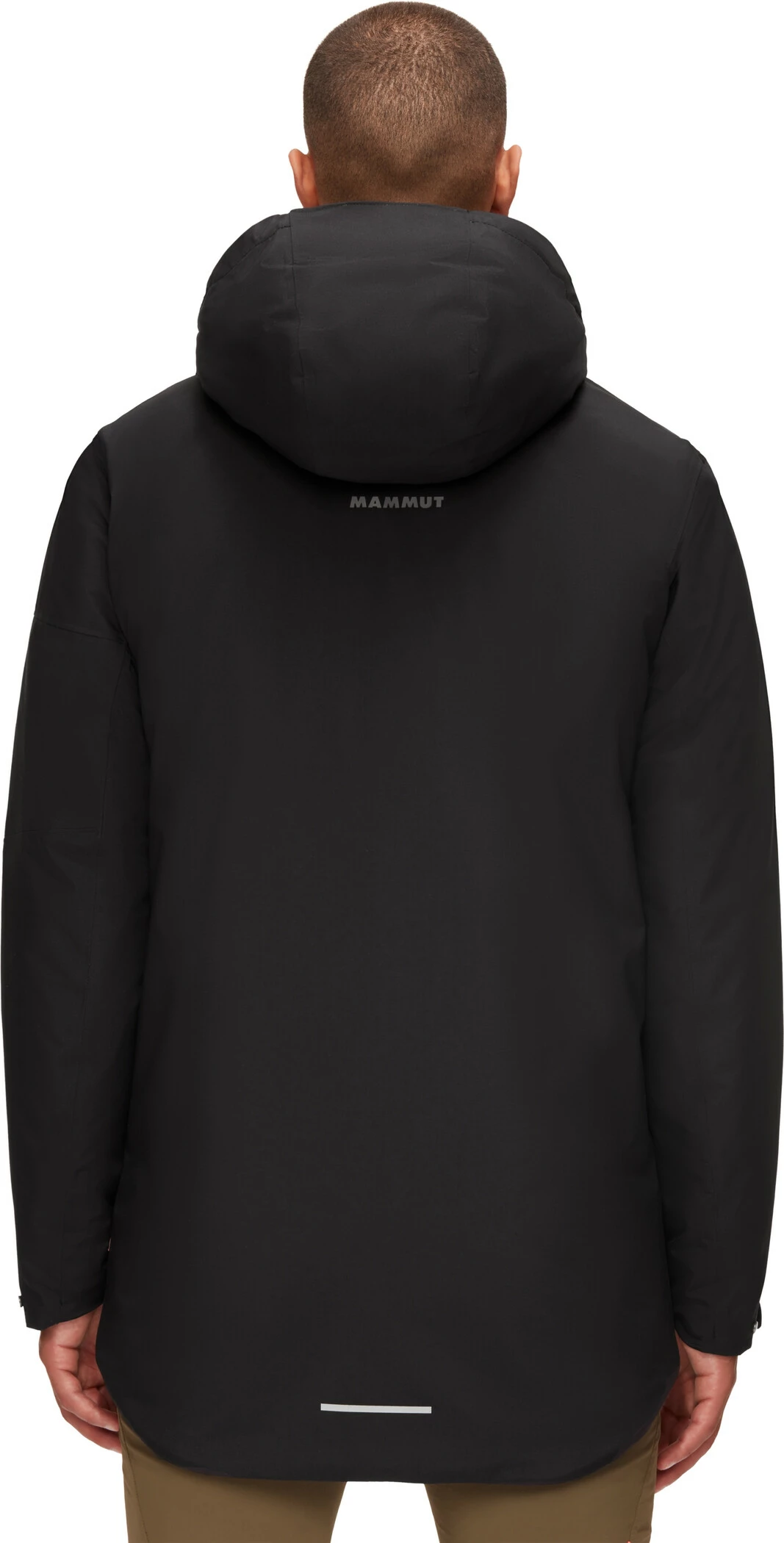 Mammut Chamuera Parka thermique à capuche Hardshell Homme, marron – Image 3