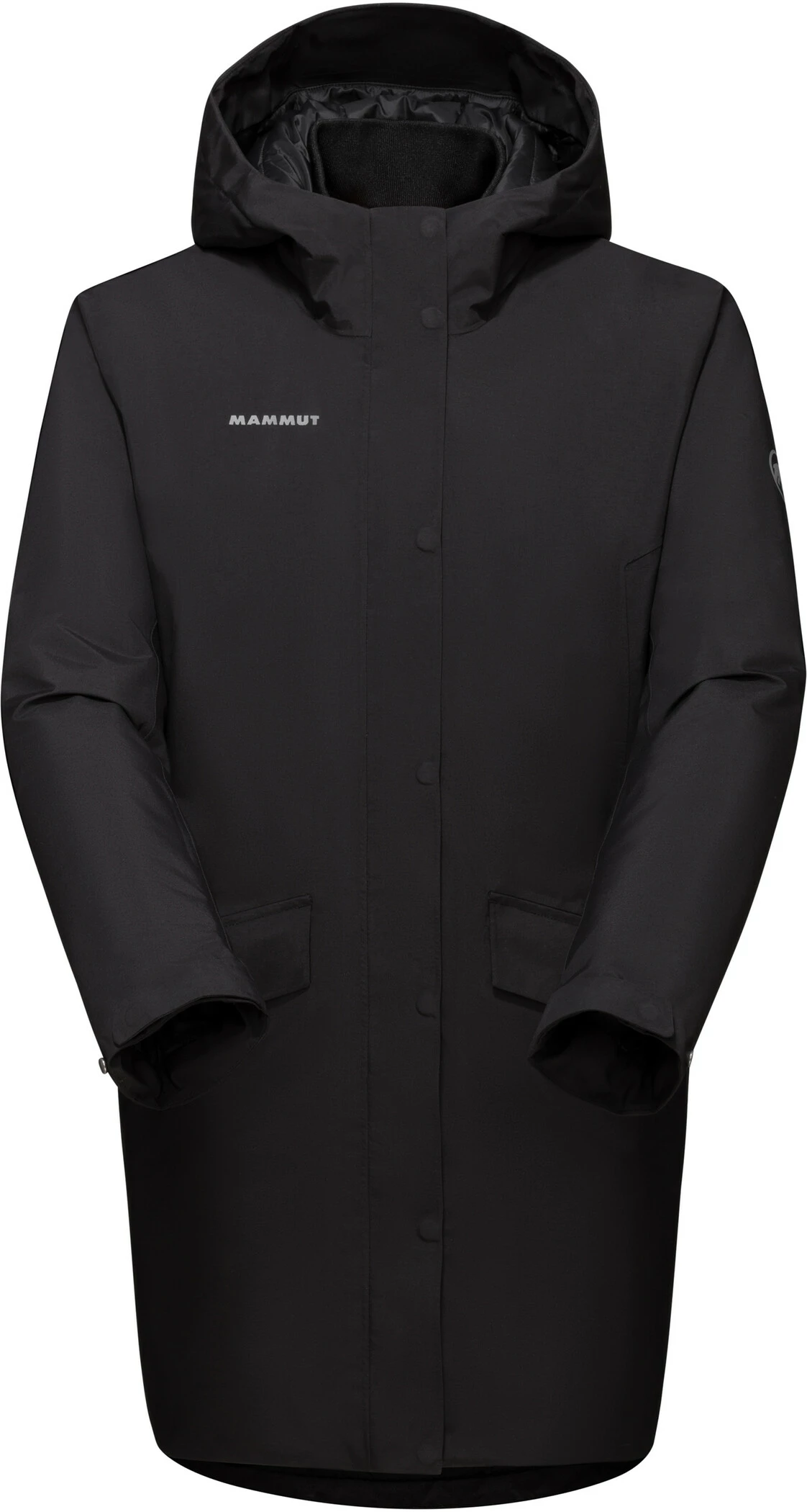 Mammut Chamuera Parka thermique Ă capuche Hardshell Femme, noir