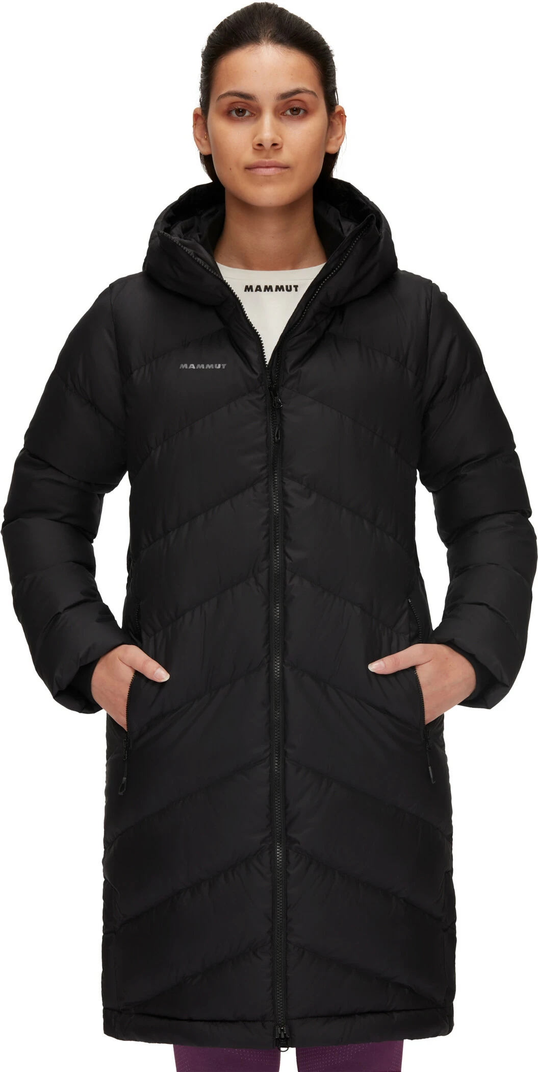 Mammut Fedoz Parka isolante à capuche Femme, noir – Image 2