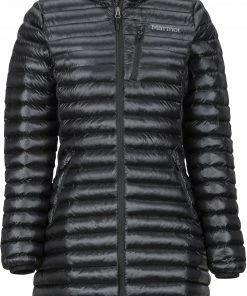 Marmot Avant Featherless Veste à capuche Long Femme, noir