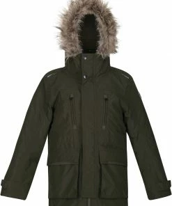 Regatta Podrick Parka Enfant, vert