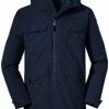 Schöffel Moskau Parka 3 En 1 Homme, bleu