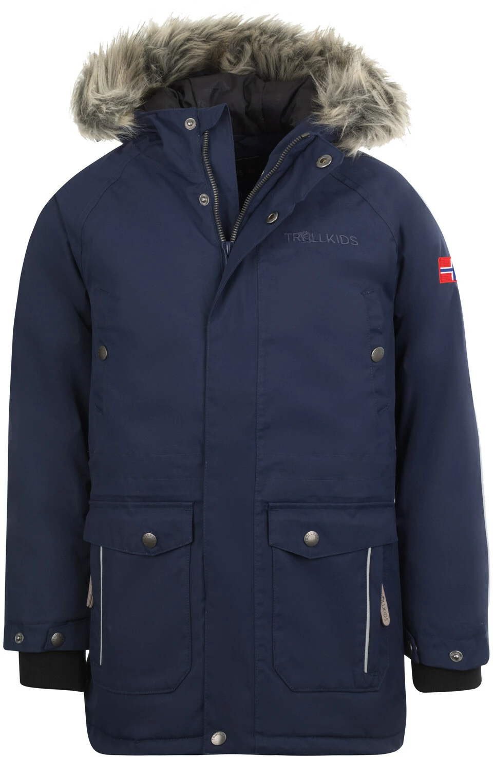 TROLLKIDS Nordkapp Veste Enfant, rouge