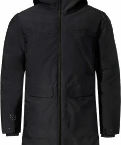 VAUDE Mineo II Manteau Homme, noir